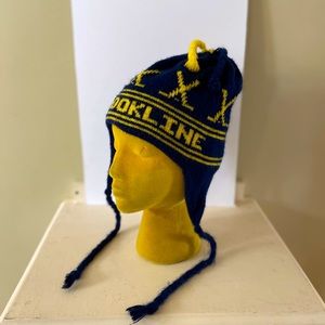 Brookline Hockey ear flap winter hat